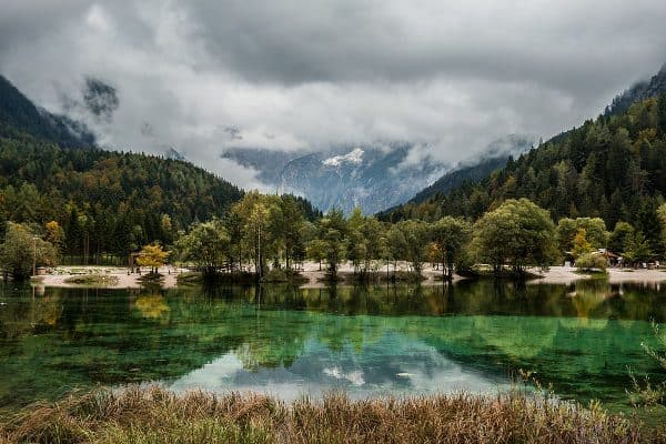 Lake Jasna in Kranjska Gora