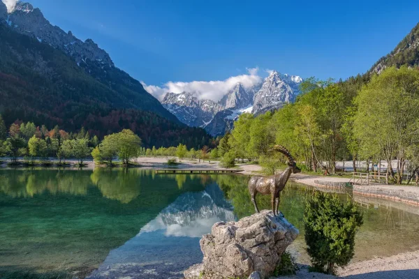 Lake Jasna in Kranjska Gora
