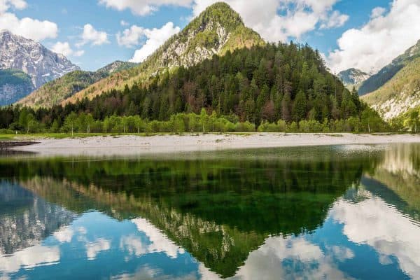 Lake Jasna in Kranjska Gora