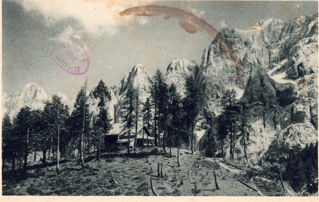 Ерјавчева коча разгледница 1930