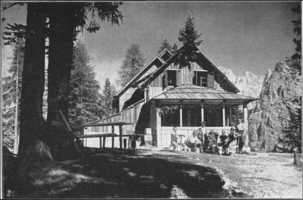 Разгледница ложе Ерјавец (1923)